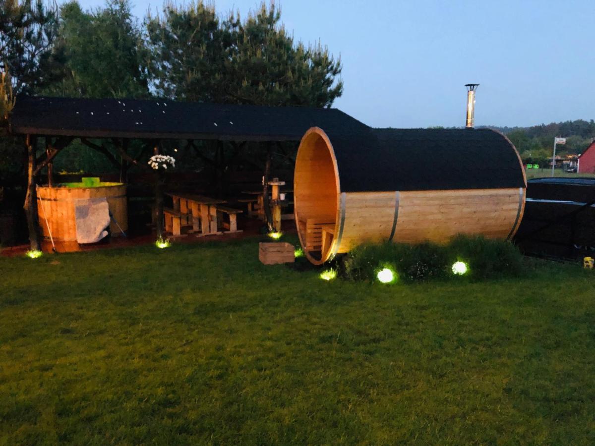 Behappy Woodhouse Villa Jastrzębia Góra Dış mekan fotoğraf