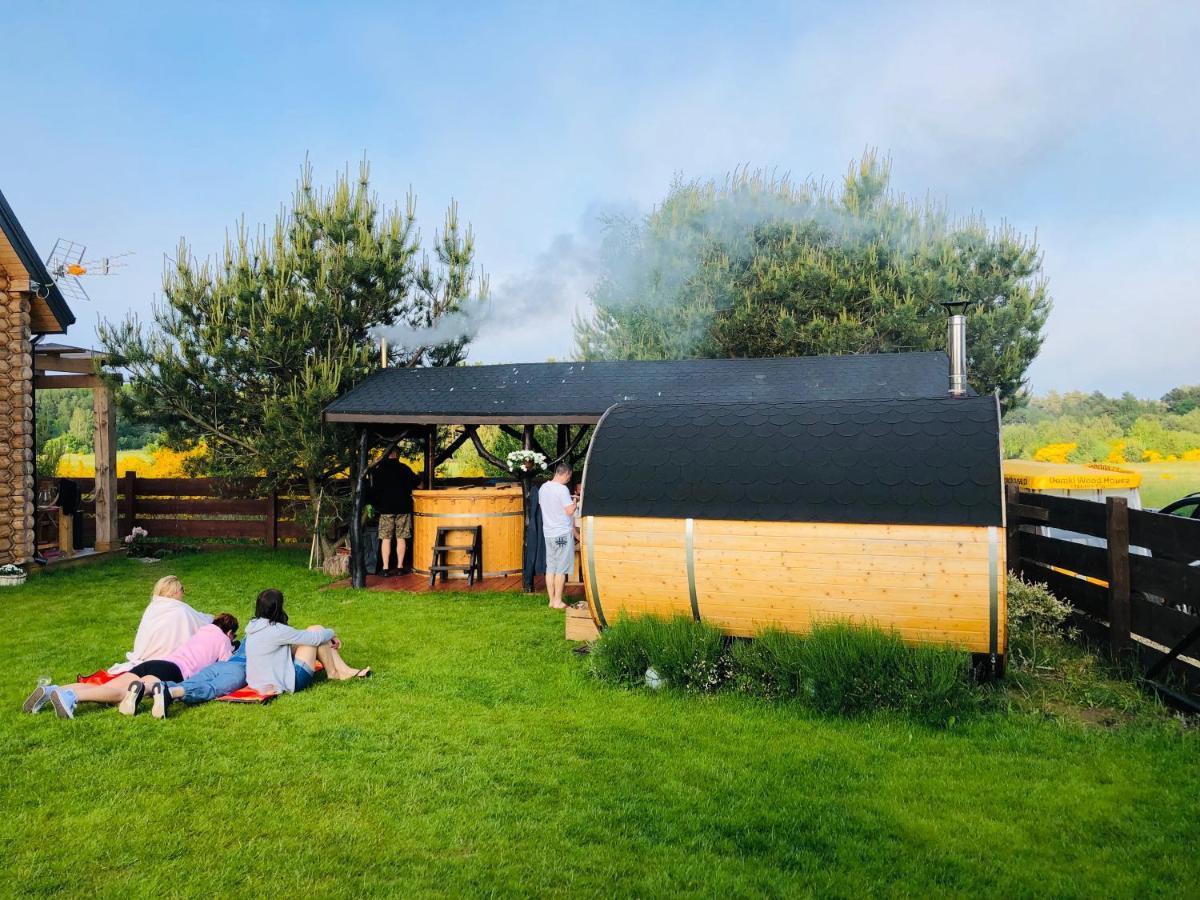 Behappy Woodhouse Villa Jastrzębia Góra Dış mekan fotoğraf