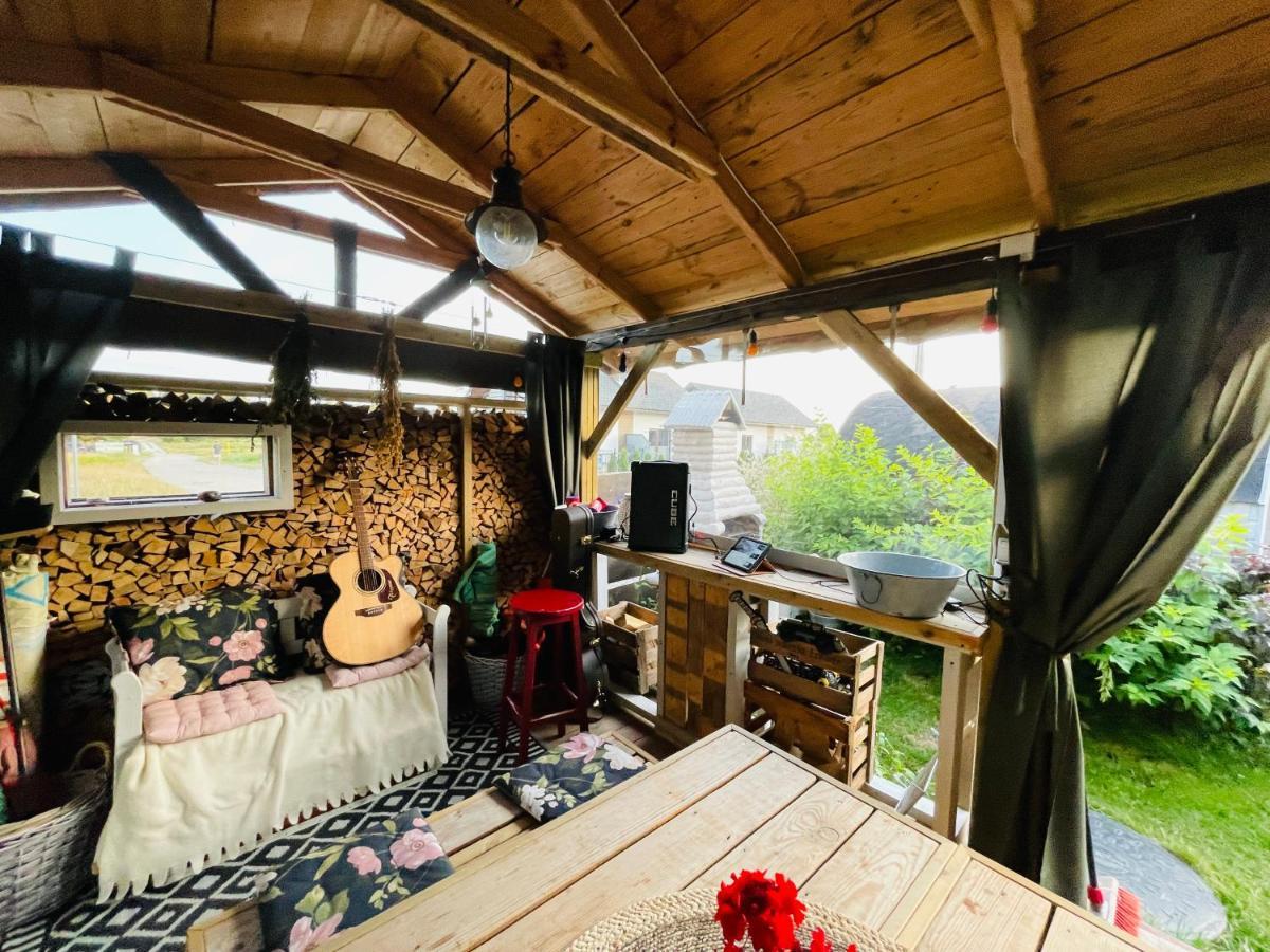 Behappy Woodhouse Villa Jastrzębia Góra Dış mekan fotoğraf