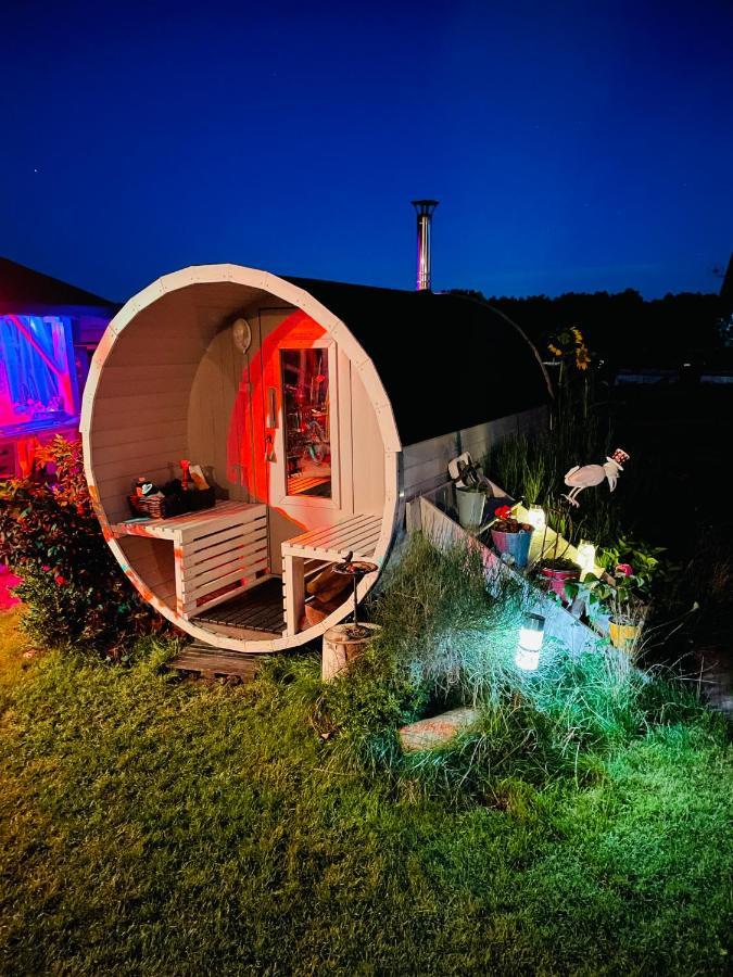 Behappy Woodhouse Villa Jastrzębia Góra Dış mekan fotoğraf