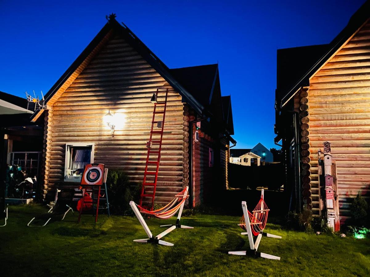Behappy Woodhouse Villa Jastrzębia Góra Dış mekan fotoğraf