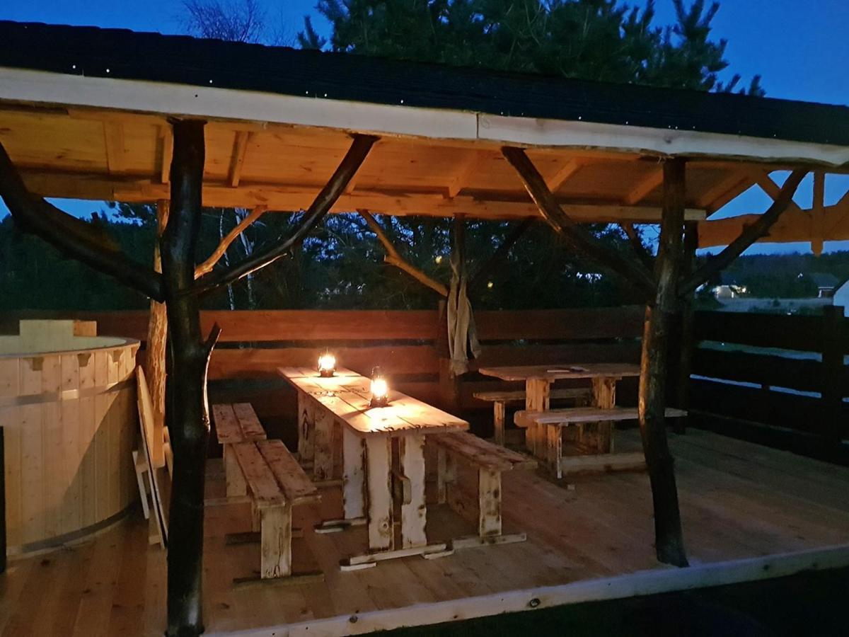 Behappy Woodhouse Villa Jastrzębia Góra Dış mekan fotoğraf