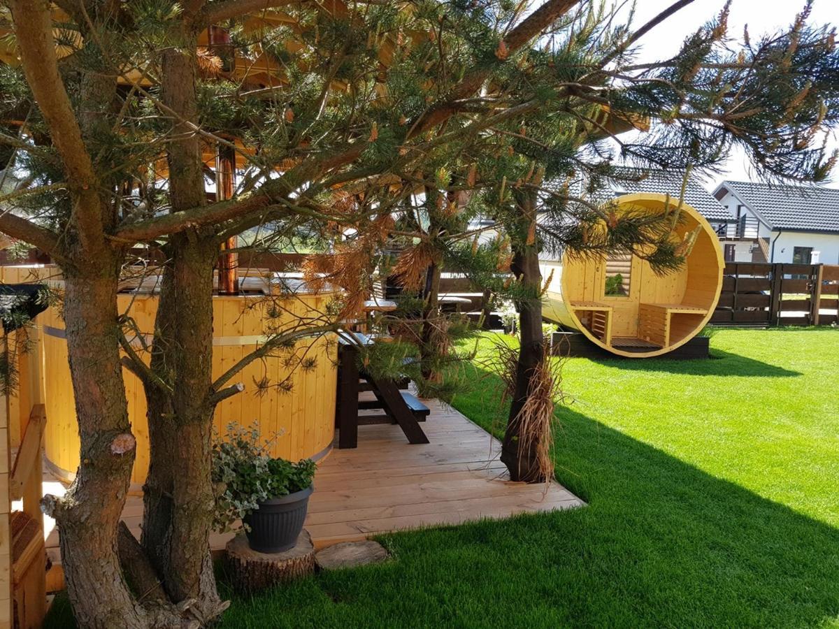 Behappy Woodhouse Villa Jastrzębia Góra Dış mekan fotoğraf