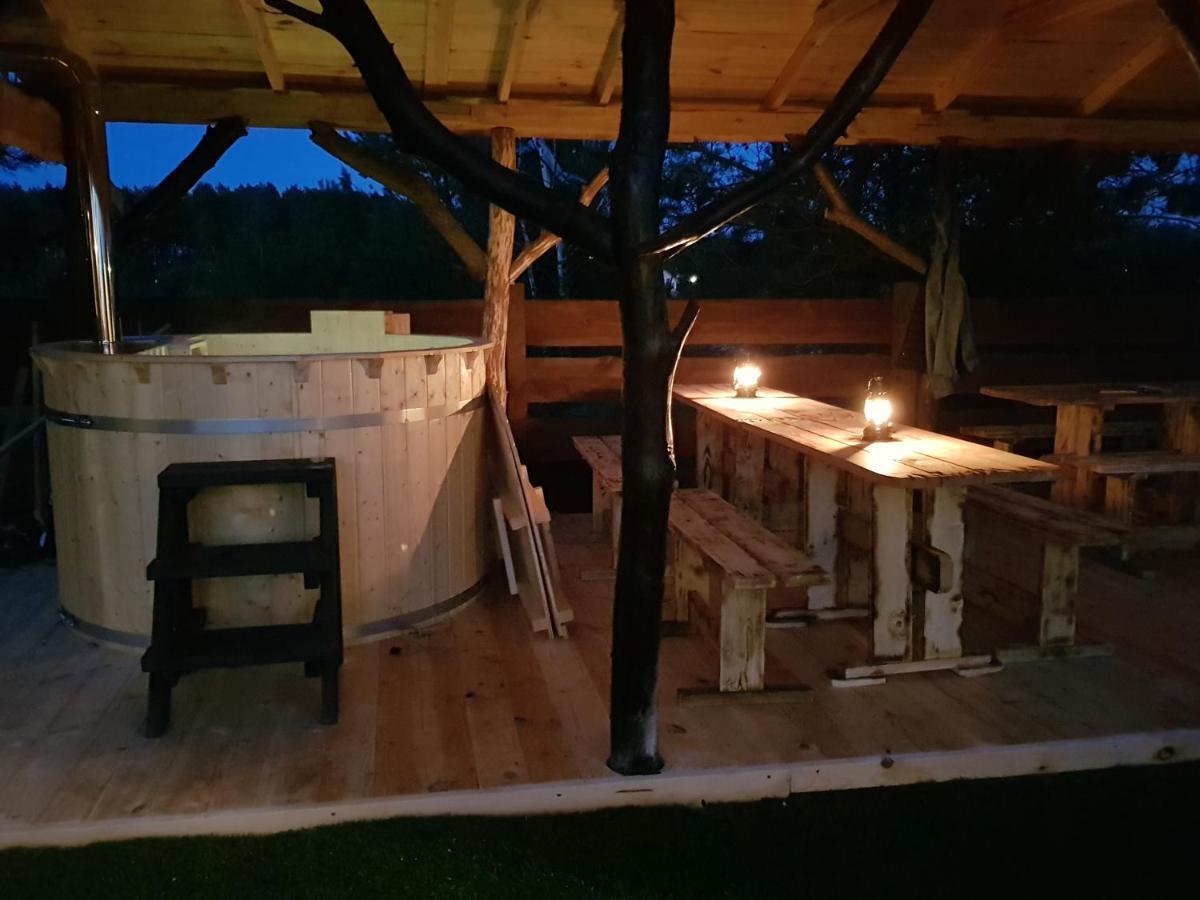 Behappy Woodhouse Villa Jastrzębia Góra Dış mekan fotoğraf